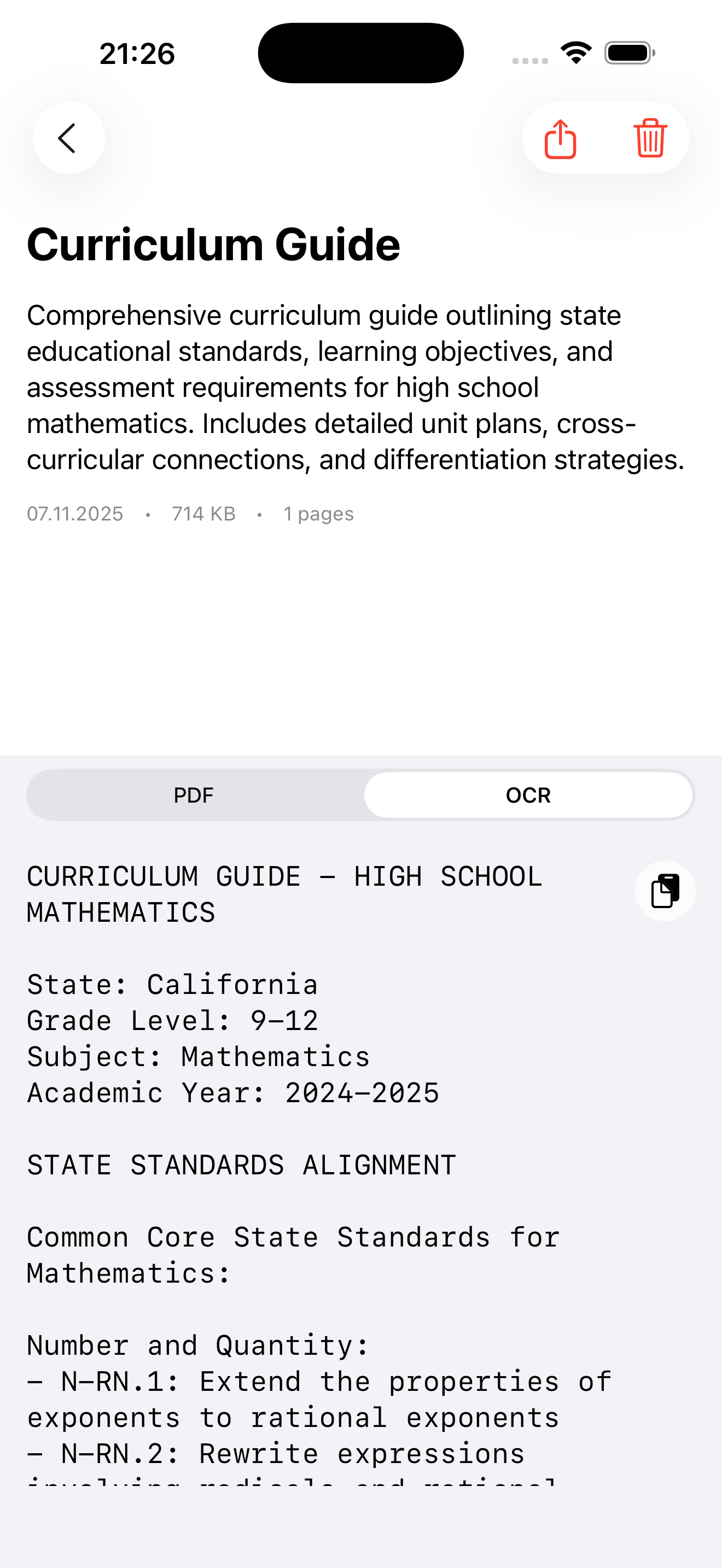 Doculla: AI Document Scanner AI-Powered Scanner feature screenshot